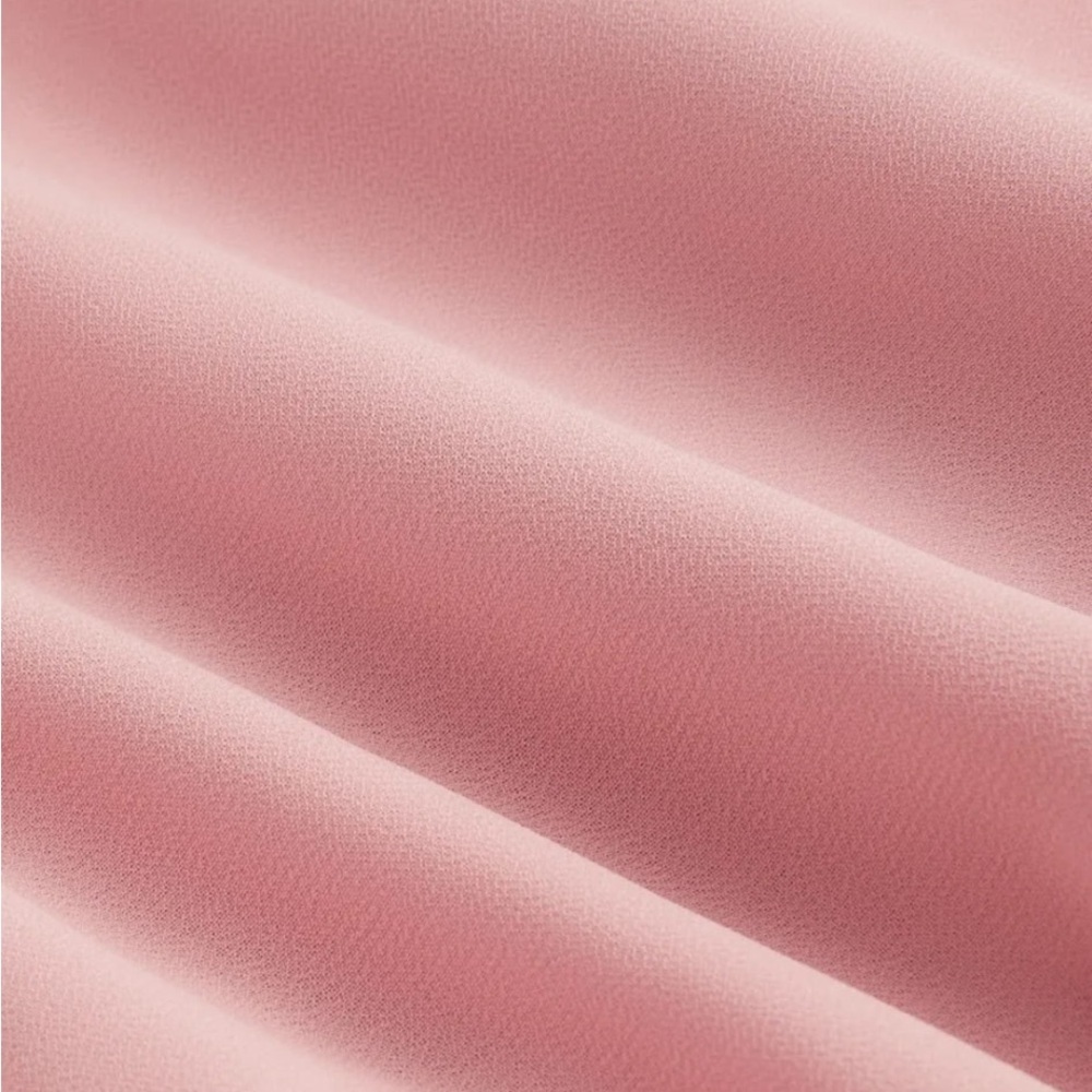 Chic V-Neck Blouse in Soft Pink - Picture 7 of 9